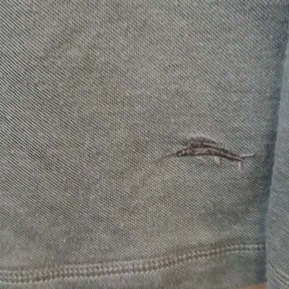 Tommy Bahama - Half Zip Gray Knit Sweater Pullover - Men's Size  Small - Picture 8 of 11